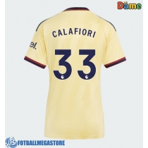 Fotballdrakt Dame Arsenal Riccardo Calafiori #33 Tredjedrakt 2026-27 Kortermet
